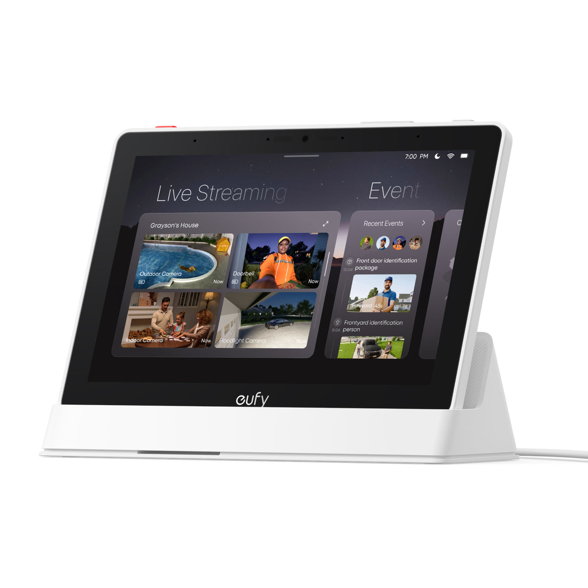 eufy Smart Display E10 with 8" Monitor and Quadview