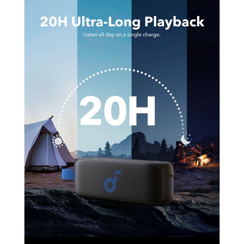 soundcore Select 3 Portable Outdoor Bluetooth Speaker