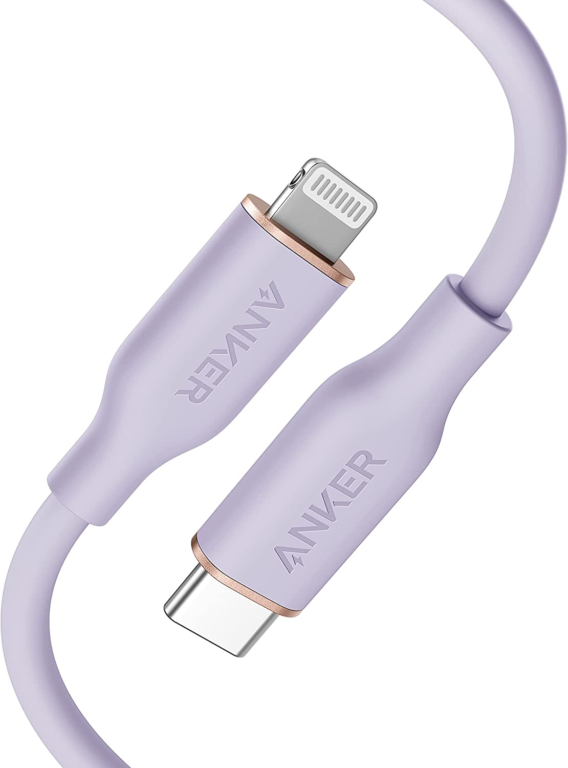 Anker USB-C to Lightning Cable, 641 Cable 100W 3ft/6ft