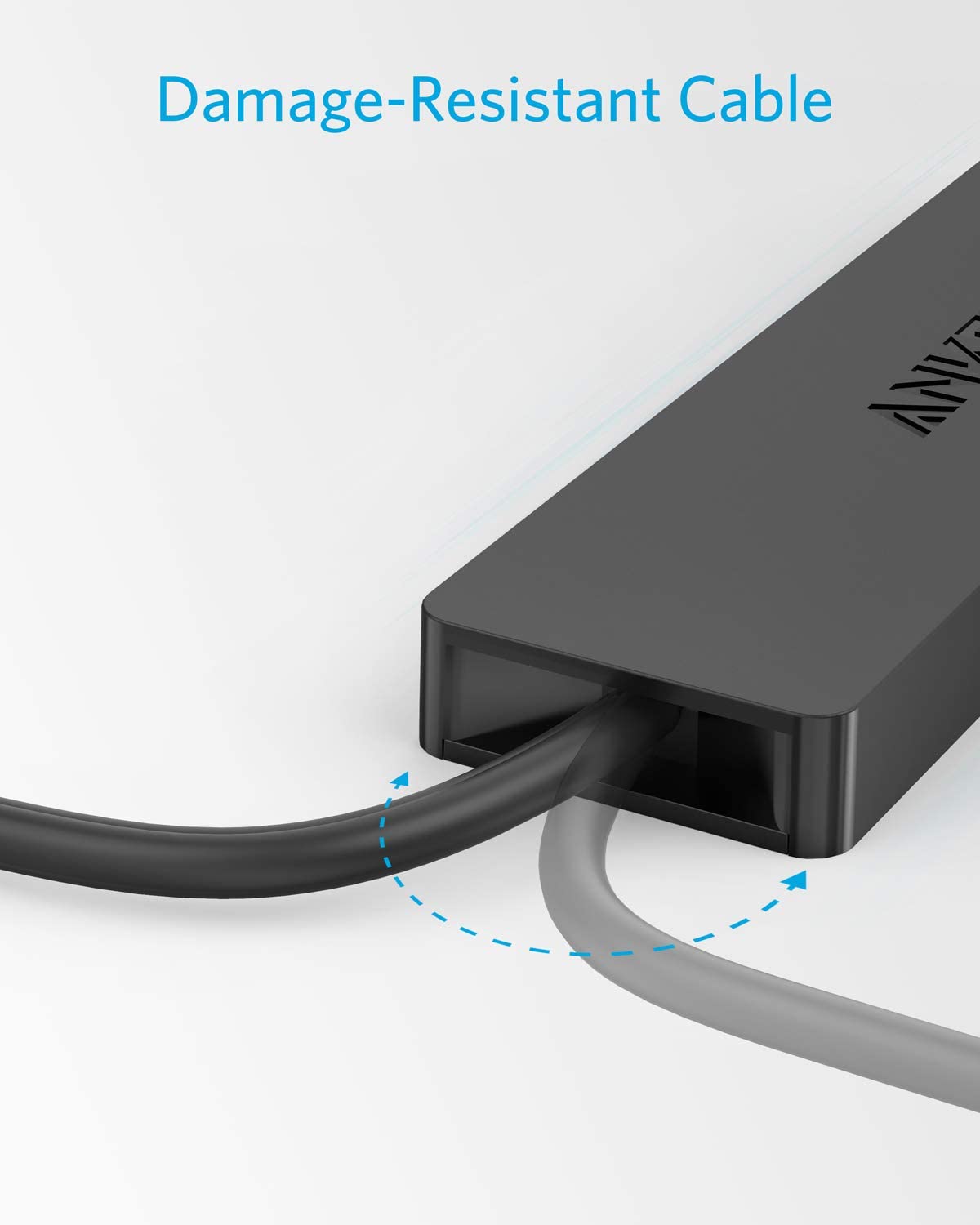Anker 4-Port USB 3.0 Hub with 2 ft Extended Cable