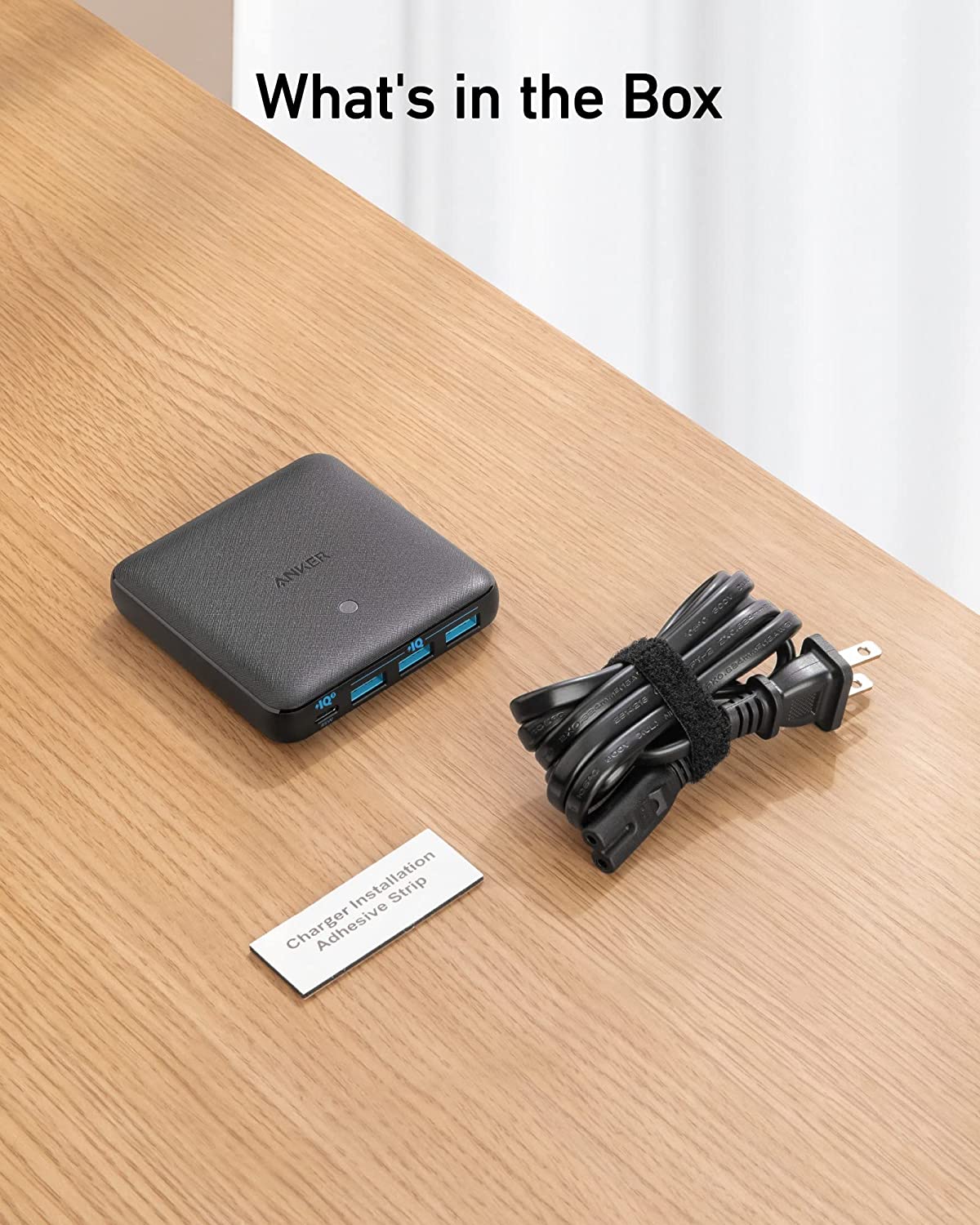 Anker USB C Charger, 65W 4 Port PIQ 3.0 &amp; GaN Fast Charger Adapter