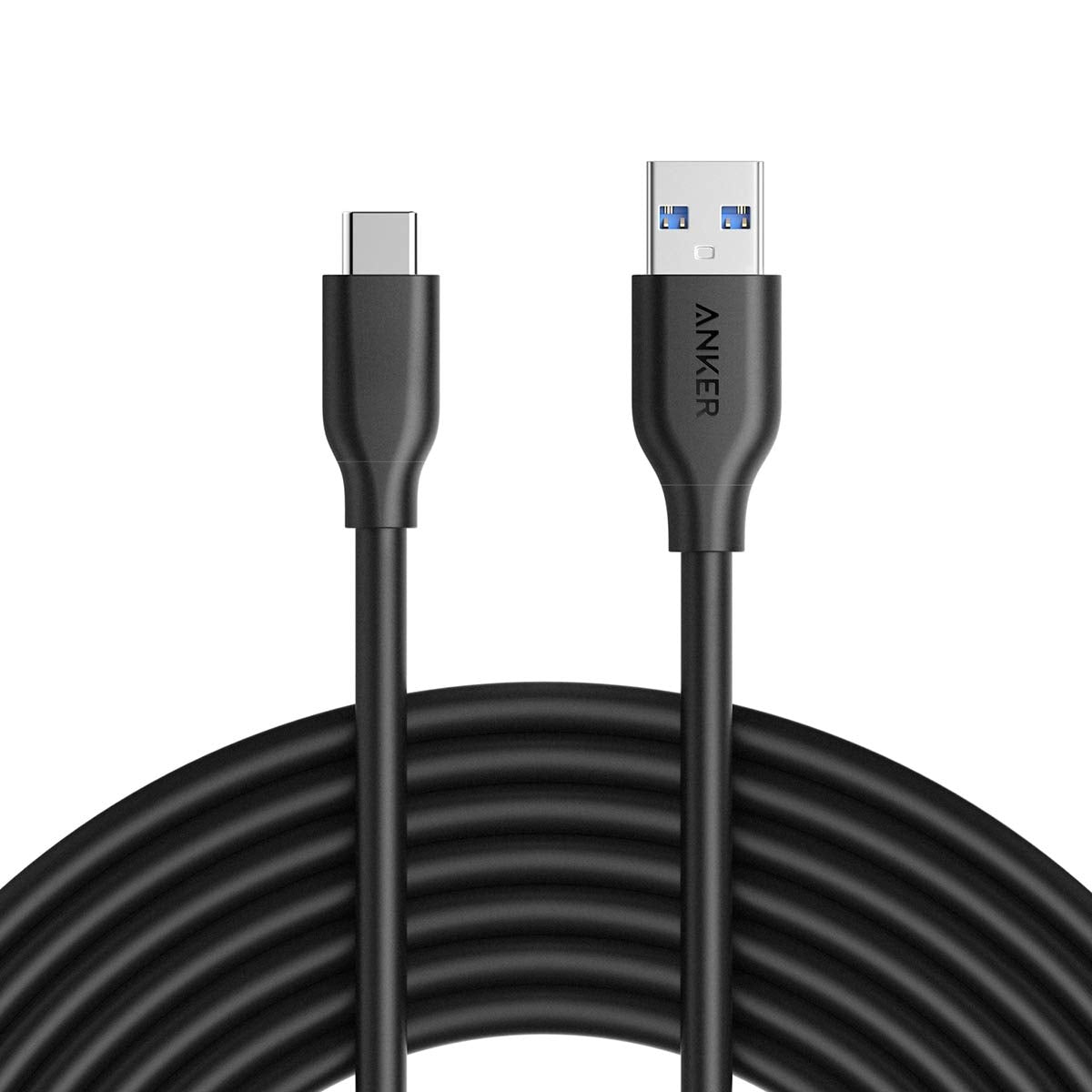 Anker USB C Cable, Powerline USB 3.0 to USB C Charger Cable (10ft)